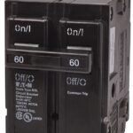 Eaton BQL260 Replacement Classic Circuit Breaker, Type BQL, 60 A, 2-Pole, 120/240 VAC