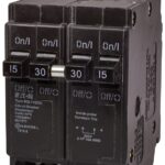 Eaton BQLT15230 Replacement Classic Circuit Breaker, Quad Type BQL, 15 to 30 A, 4-Pole, 120/240 VAC, Independent Trip