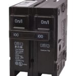 Cutler-Hammer BR2100 Circuit Breaker, Type BR, 100 A, 2-Pole, 120/240 V, Plug