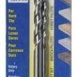 ARTU 01435 Drill Bit, 1/4 in Dia, 4-1/8 in OAL, Flat Flute, 2-Flute, 1/4 in Dia Shank, Straight Shank