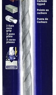 Vulcan 202731OR Drill Bit, 3/8 in Dia, 6 in OAL, Percussion, Spiral Flute, Straight Shank