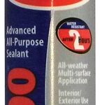 Red Devil 0987 Advanced Sealant, Clear, 1 day Curing, 20 to 120 deg F, 9 oz Cartridge