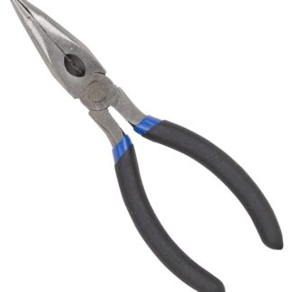 Vulcan PC974-01 Bent Nose Plier, 6 in OAL, 1.6 mm Cutting Capacity, 3.9 cm Jaw Opening, Black Handle, 3/4 in W Jaw