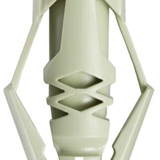 COBRA ANCHORS 173S Wall Anchor, 1-1/4 in L, Polyethylene, 61 lb