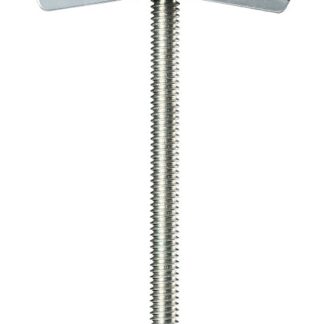 COBRA ANCHORS 082Y Spring Toggle Bolt, 3 in L, Steel, 68 lb