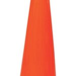 Hy-Ko SC-36 Traffic Safety Cone, 36 in H Cone, Vinyl Cone, Fluorescent Orange Cone Sells in Quantity of 3