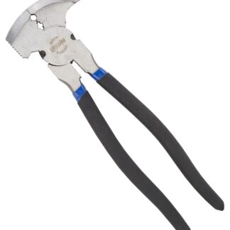 Vulcan PC990-01 Fencing Plier, 2.3 mm Cutting Capacity, 10 in OAL, 1 in L Jaw, 3-1/8 in W Jaw, Carbon Steel Jaw