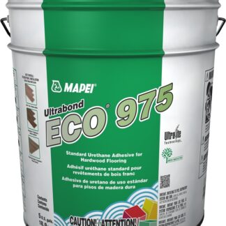 Mapei Ultrabond ECO 975 98768 Standard Urethane Adhesive, Paste, Odorless, Tan, 5 gal, Pail