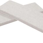 Shepherd Hardware FeltGard Plus Series 9844 Furniture Pad, Rectangle, 1 x 3-3/4 in, Felt, Beige