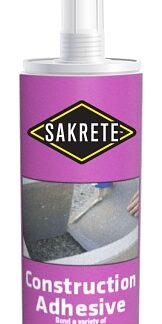 Sakrete 12021115 Construction Adhesive, Gray, 300 mL, Tube