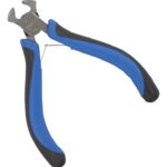 Vulcan JL-NP040 Plier Mini End Cut, 0.9 mm Cutting Capacity, Chrome nickel steel Jaw, 4-1/4 in OAL