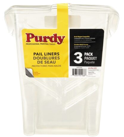 LINER PAIL PLASTIC CLEAR