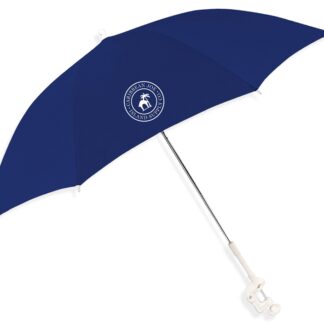 Caribbean Joe CJ-48 Beach Umbrella, 48 in L Canopy, Steel Frame, Polyester Fabric, Blue Fabric Sells in Quantity of 12