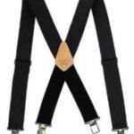 Kuny's Tool Works Series SP17BL Suspender, Elastic, Black