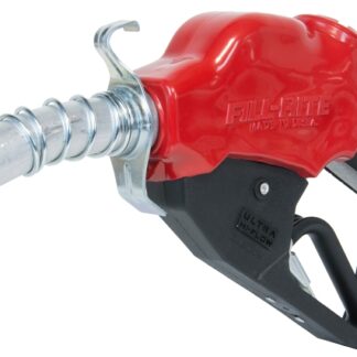 Fill-Rite N100DAU13 Fuel Nozzle, 1 in, FNPT, 5 to 40 gpm, Aluminum, Red