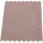 ProSource FE-S106-PS Furniture Pad, Felt Cloth, Beige, 6 x 1/2 in Dia, 1/2 in W, 3/16 in Thick, Square