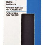 NORTON 01208 Sandpaper, 11-1/4 in L, 4-3/16 in W, P120 Grit, Fine, Silicone Carbide Abrasive