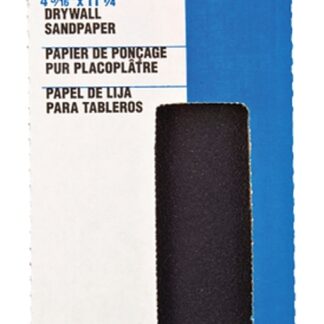 NORTON 04747 Sandpaper, 11-1/4 in L, 4-3/16 in W, P80 Grit, Coarse, Silicone Carbide Abrasive