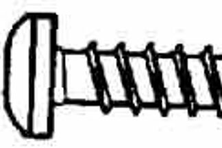 Reliable TKAW858MR Screw, #8 Thread, 5/8 in L, Full Thread, Truss Head, Square Drive, Self-Tapping, Type A Point, Steel Sells in Quantity of 5