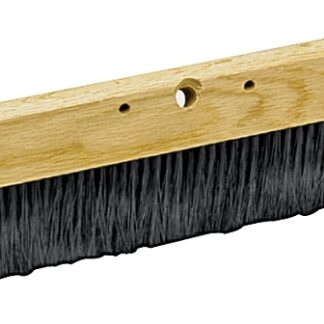 Marshalltown 848 Concrete Broom, 48 in OAL, Polypropylene Bristle, Black Bristle, Hardwood Handle