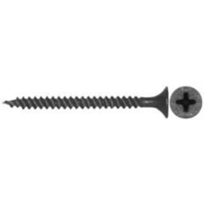 Reliable RzR Series DS62C5 Screw, 2 in L, Fine, Full Thread, Flat Head, Phillips Drive, Type S Point, Steel, Phosphate, 500/BX