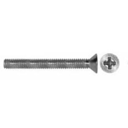 Reliable FPMS Series FPMS14112MR Machine Screw, 1/4-20 Thread, 1-1/2 in L, Full, Imperial Thread, Flat Head Sells in Quantity of 5