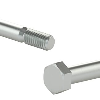 Reliable HC2Z14112L Hex Bolt, 1-1/2 in OAL, 2 Grade, Steel, Zinc, Coarse Thread