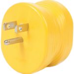 Camco USA 55223 Adapter, 30 A Female, 15 A Male, 125 V, Male, Female