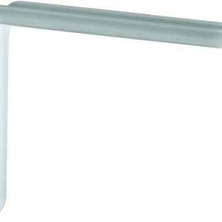 Knape & Vogt Slim-Line 215SP WH 8 Shelf L-Bracket, 8 in L, 5-1/4 in H, Steel