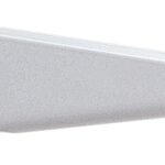 Knape & Vogt 182 TI 10.5 Shelf Bracket, 11.2 in L, Steel, Titanium