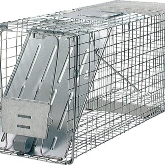 Havahart 1079 Animal Trap, 32 in L, 10 in W, 12 in H, Spring-Loaded Door