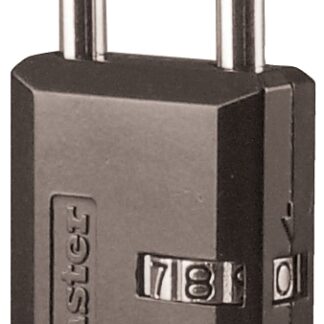 Master Lock 647D Padlock, 3/16 in Dia Shackle, 7/8 in H Shackle, Steel Shackle, Zinc Body, 1-3/16 in W Body