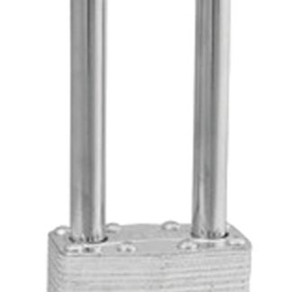 Master Lock 1UPLJ Padlock, 5/16 in Dia Shackle, 2-1/2 in H Shackle, Steel Shackle, Steel Body, Laminated