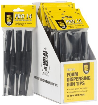 Great Stuff 99055688 Dispensing Gun Tip, Black, For: Pro 14 Dispensing Gun