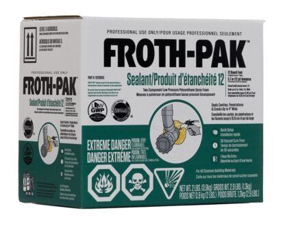 Froth-Pak 12030015 Foam Sealant Kit, 16.8 lb