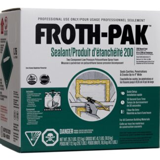 Froth-Pak 12031869 Foam Sealant Kit, 41.7 lb