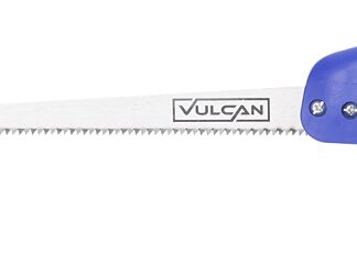 Vulcan JLO-033 Wood Compass Saw, 12 in L Blade, 1-3/8 in W Blade, 7 TPI, Steel Blade, Black Handle