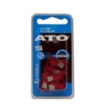 Littelfuse 0ATO010.VP Automotive Fuse, Blade, Fast Acting Fuse, ATO, 32 VAC/VDC, 10 A, 1000 A Interrupt