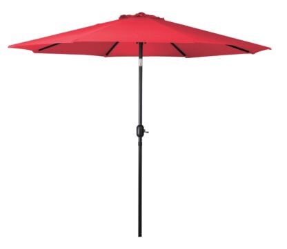 Seasonal Trends 69867 Crank Umbrella, 92.9 in H, 107.9 in W Canopy, 107.9 in L Canopy, Round Canopy, Steel Frame