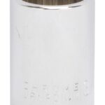 Vulcan MT6517270 Drive Socket, 3/4 in Socket, 1/2 in Drive, 12-Point, Chrome Vanadium Steel, Chrome