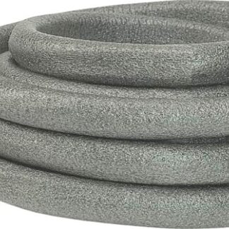 Climaloc CF12082 Foam Backer Rod, 1/2 in Dia, 25 ft L, Polyethylene, Gray