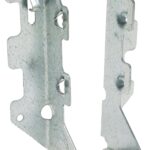 Simpson Strong-Tie LUS Series LUS26 Joist Hanger, 4-3/4 in H, 1-3/4 in D, 1-9/16 in W, Steel, Galvanized/Zinc, Face Sells in Quantity of 100