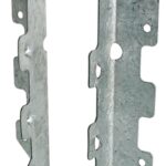 Simpson Strong-Tie LUS Series LUS28 Joist Hanger, 6-5/8 in H, 1-3/4 in D, 1-9/16 in W, Steel, Galvanized/Zinc, Face Sells in Quantity of 50