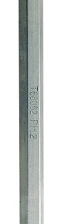 Task T68062 Screwdriver Bit, Phillips Drive, 6 in L, Steel