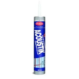 Mulco Acoustik 156650 800ML Butyl Sealant, Aluminum, 50 to 86 deg F, 800 mL Sells in Quantity of 12