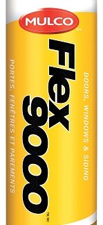 Mulco Flex 9000 106010 Thermoplastic Sealant, White, -13 to 100 deg F, 300 mL Cartridge Sells in Quantity of 12