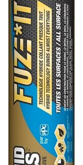 Liquid Nails FUZE IT LN-2000 Construction Adhesive, Gray, 9 oz Cartridge