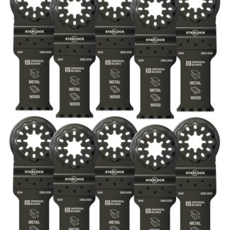 Imperial Blades Starlock IBSL330-10 Standard Blade, 18 TPI, Bi-Metal, 10/PK