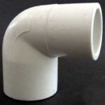 Xirtec 140 435544 Street Pipe Elbow, 1/2 in, Spigot x Socket, 90 deg Angle, PVC, White, SCH 40 Schedule