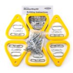 Playstar PS 7744 Monkey Ring Kit, Polyethylene, Yellow